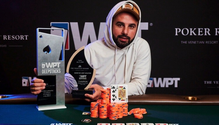 Израильтянин победил в турнире WPT DeepStacks Venetian 