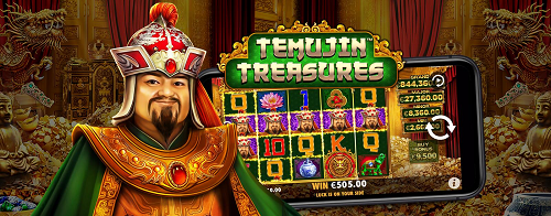 0409-01 Pragmatic Play представила новый видеослот Temujin Treasures