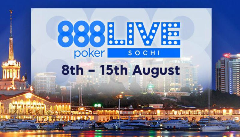 888poker Live Festival едет в Сочи