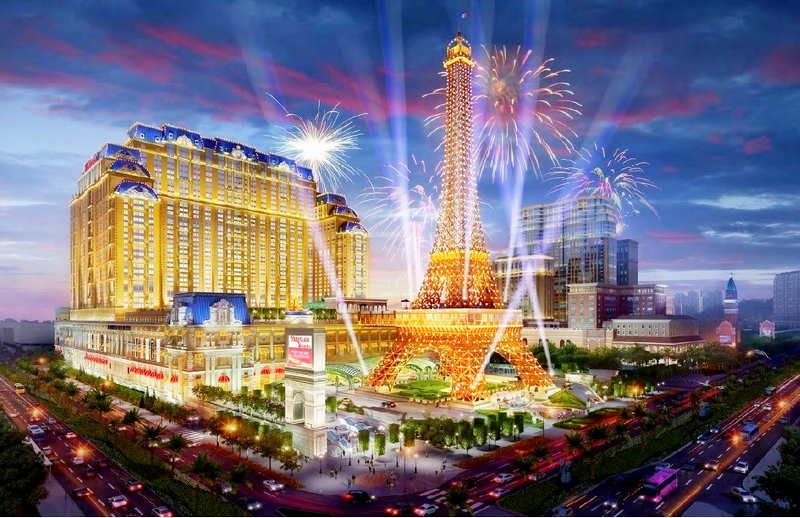 Казино в олимпийском объекте и новое казино в Макао - Parisian Macao